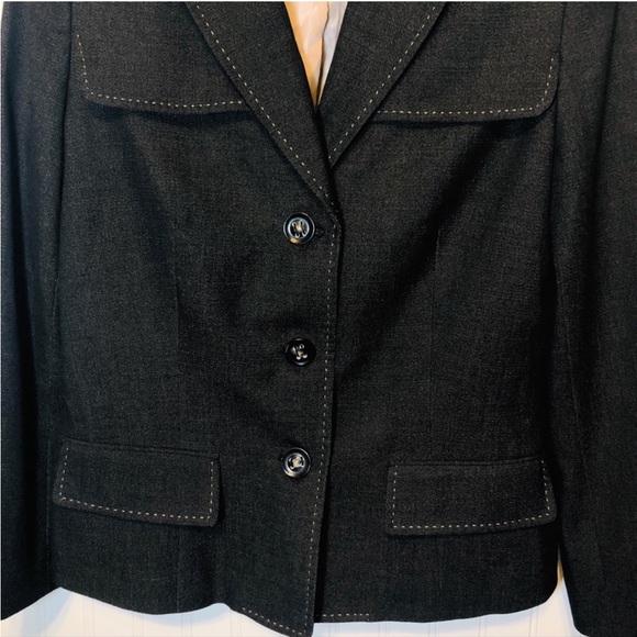 Anne Klein black Blazer - Picture 2 of 4